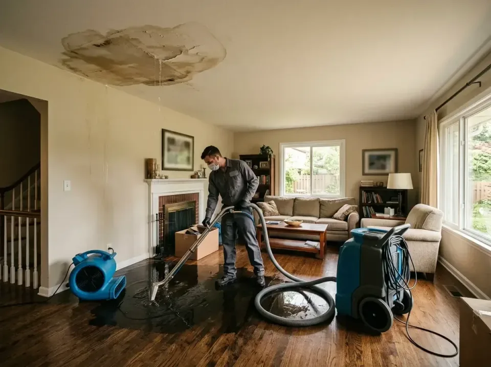 attic-pipe-burst-ceiling-drip-008 — frequently asked questions, Water Damage Restoration & Carpet Care in Johnstown, NY